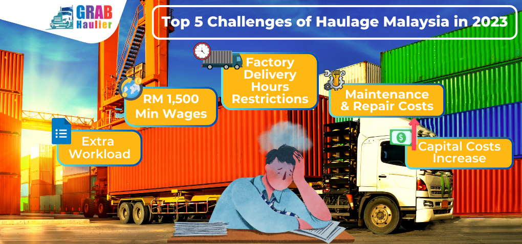 Top 5 Challenges in Haulage Industry, Container Haulage Port Klang